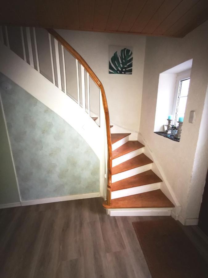 Mooi Ruim Appartement In Antieke Stadsboerderij Schönecken Esterno foto