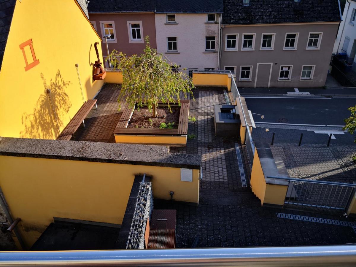 Mooi Ruim Appartement In Antieke Stadsboerderij Schönecken Esterno foto