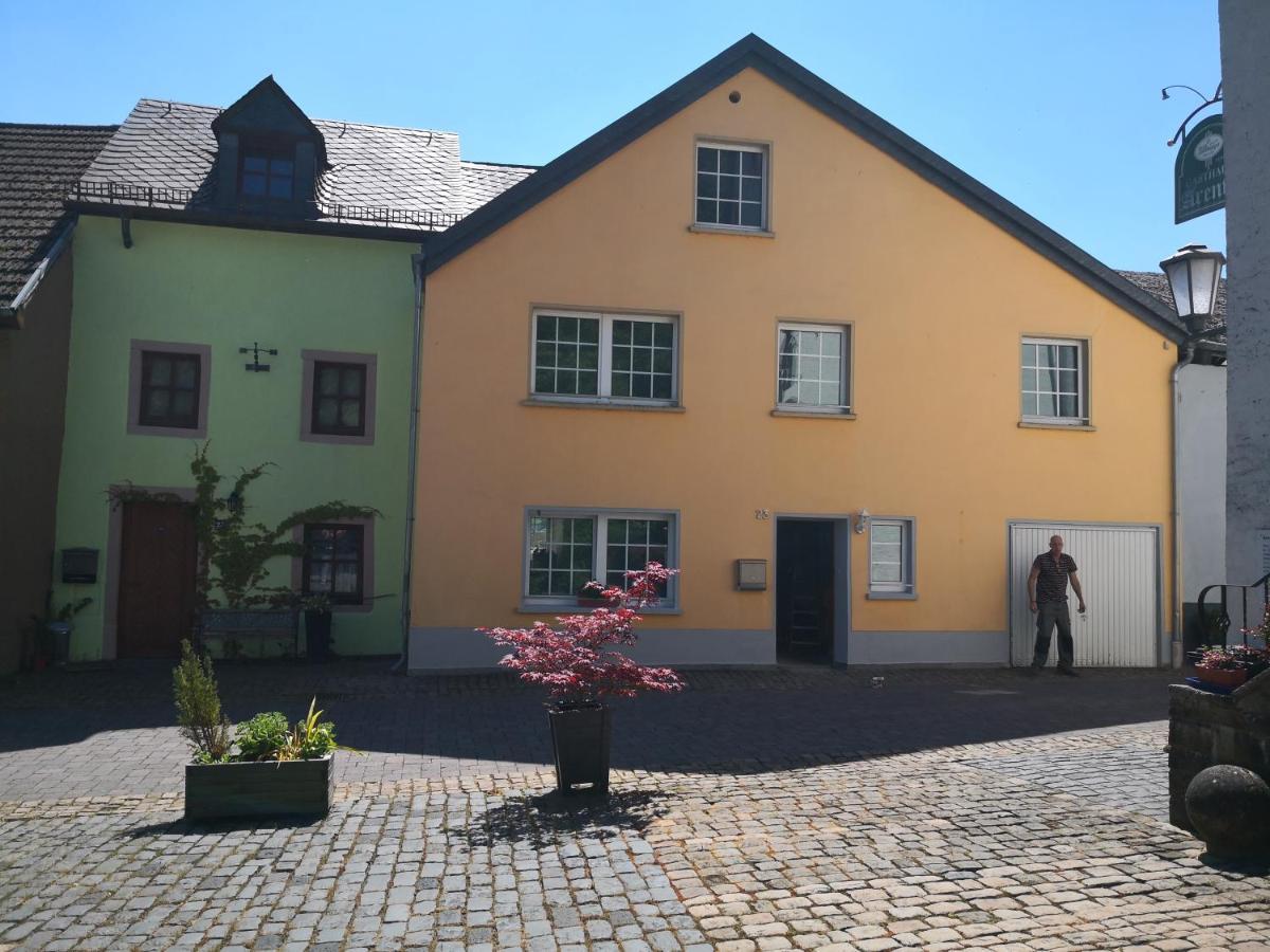 Mooi Ruim Appartement In Antieke Stadsboerderij Schönecken Esterno foto
