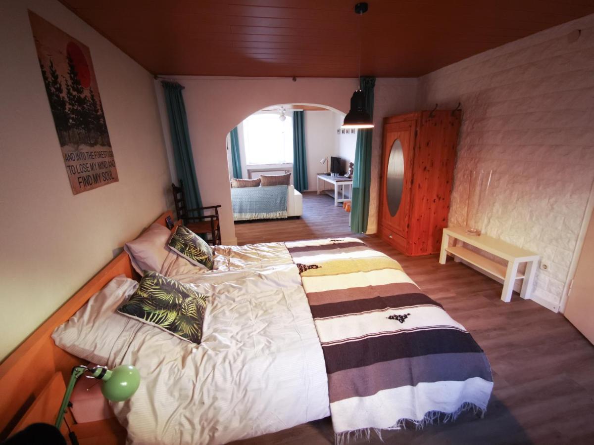 Mooi Ruim Appartement In Antieke Stadsboerderij Schönecken Esterno foto